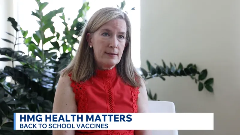 Dr. Kimberly Hunt discusses why staying up to date on back-to-school vaccines helps protect children and families.