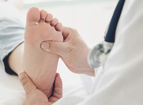 foot exam