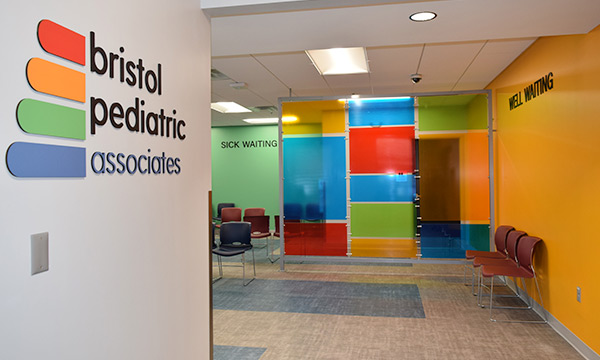Exterior of Bristol Pediatric Associates