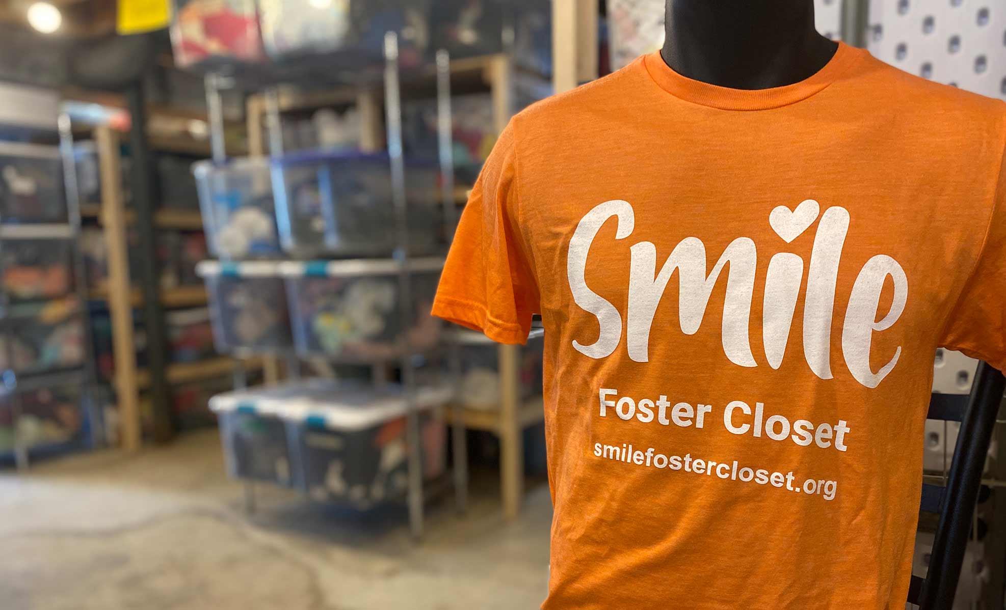 Volunteer to Help Foster Families at SMILE Foster Closet - HMG Health